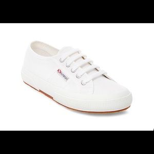 NWOT Superga White Tennis Shoes